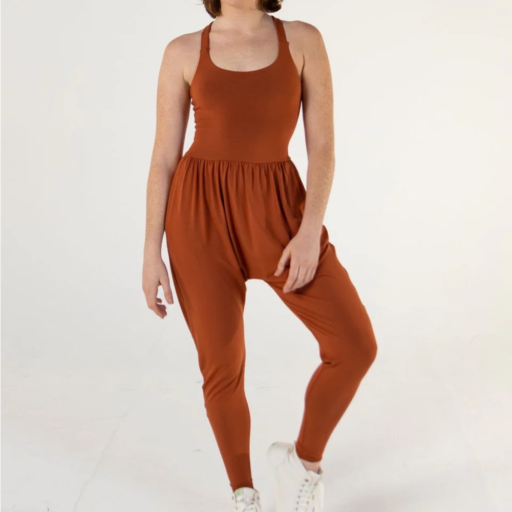 Bodhi Jumpsuit in Clay
